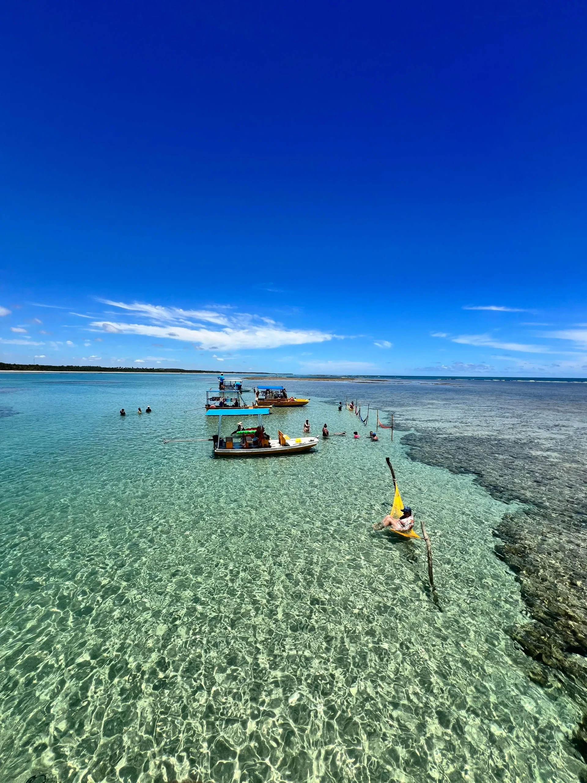 Redário nas Piscinas Naturais – São Miguel dos Milagres – Tour Alagoas